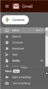 Gmail Accounts Get Google Meet Integration In India_Google Meet_Icon_In_GMail_Layout