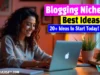 Top Blogging Niches That Are Thriving In 2025